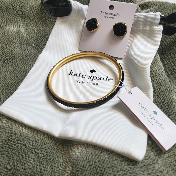 kate spade Jewelry - NWT -📿 Kate Spade Matching Earrings & Bracelet